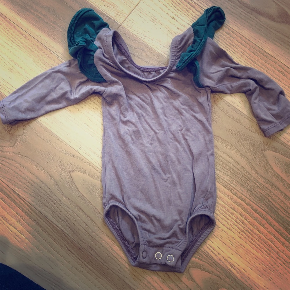 This Tribe of Three long sleeve bodysuit 6-12 mo